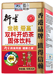 衍生金装爱童双料开奶茶固体饮料